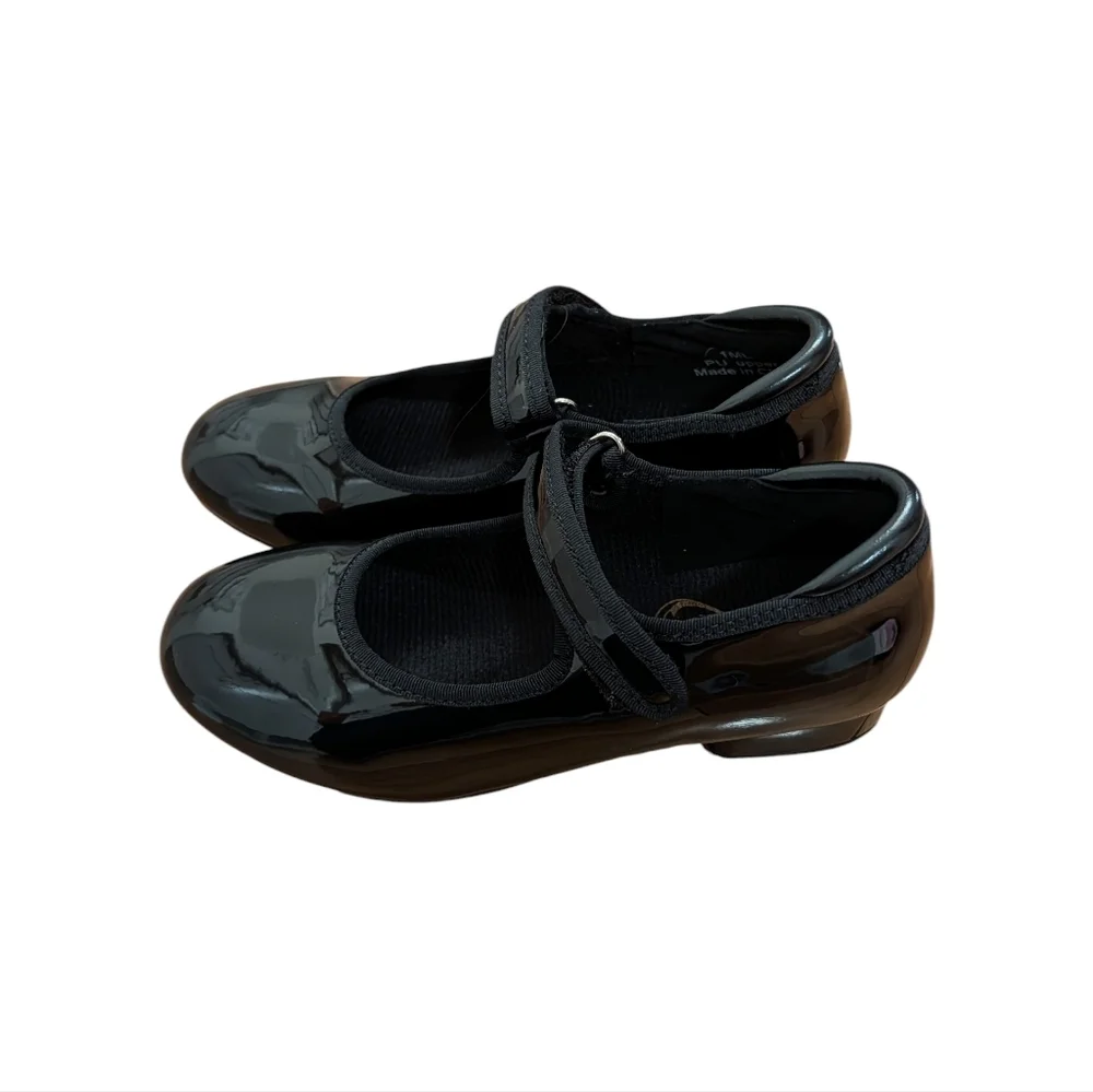 NWT Stelle Tap Shoes for Girls  Boys PU Leather Dance Shoes Size 1
